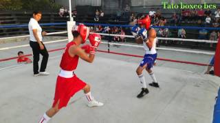 Armando Appel vs Jesus Higuera buena pelea Tato boxeo bcs
