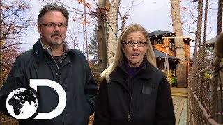 Now That's What You Call A Luxury Treehouse! | Treehouse Masters