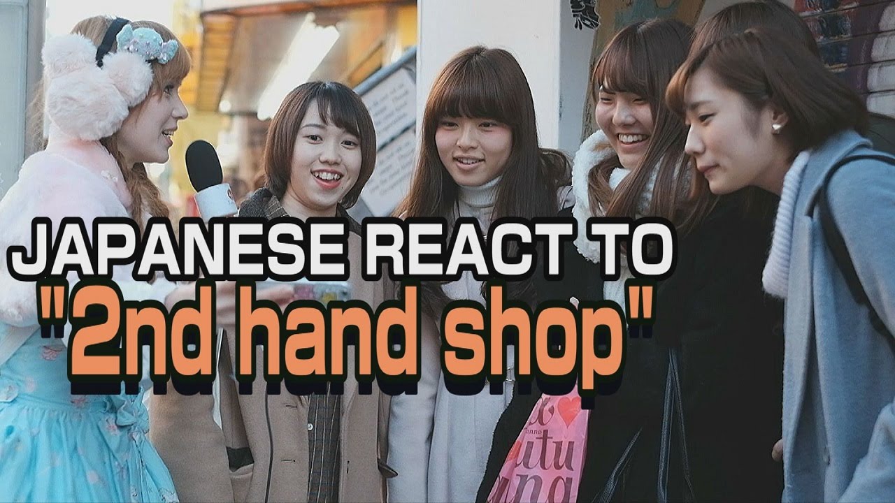 Second-Hand Shop? JAPAN fails at getting it right. Japanese girls react to English words. - YouTube