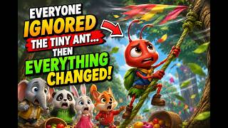 Everyone Ignored the Tiny Ant ..Then Everything Changed! | Inspirational Kids Story | 3D Animation