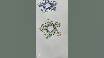 Best Spirograph #pattern #art #noise #impossible #satisfying #embroidery #diy #shorts #asmr #viral