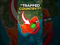 The Country Completely Surrounded by Another Country..#shorts #geography #map #animation