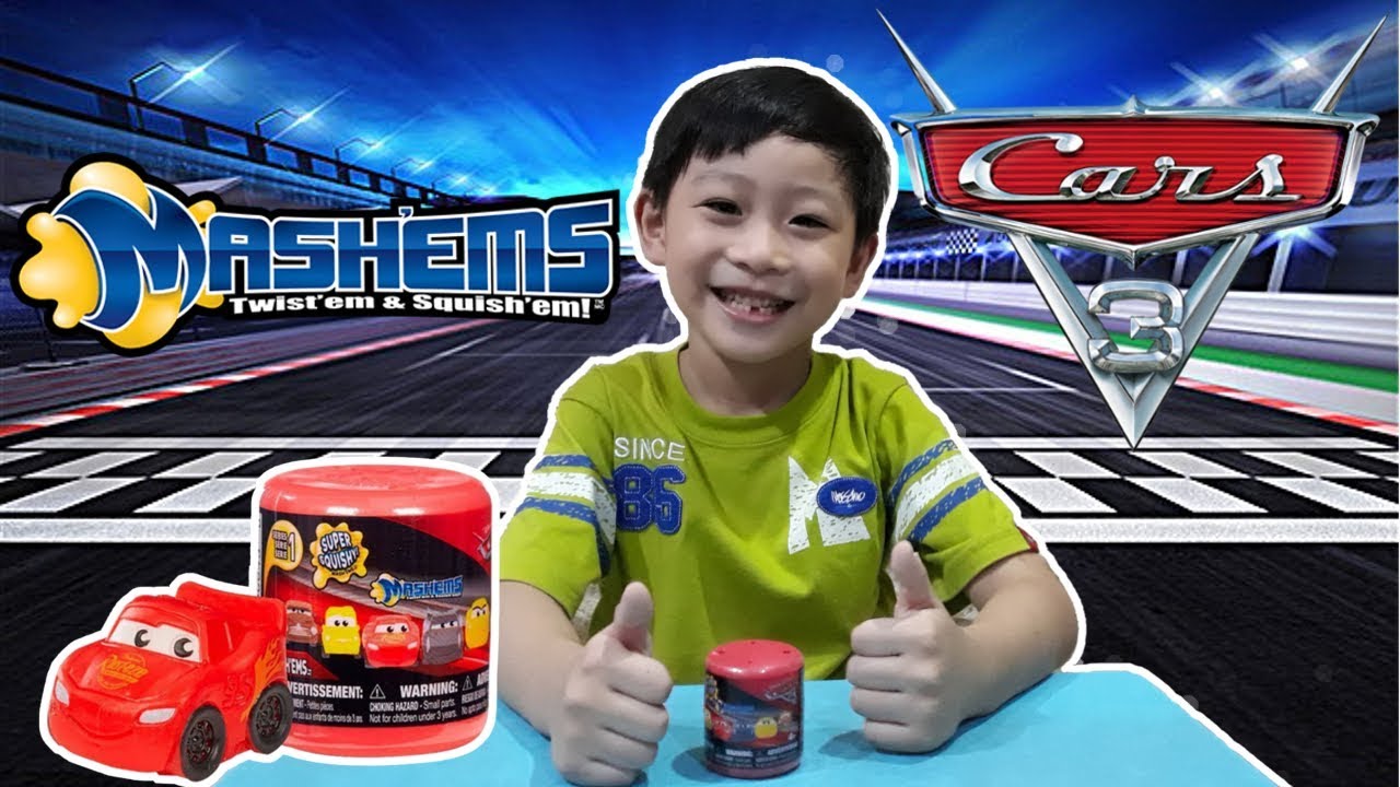 ULTRA RARE Disney Pixar Cars Mashems found - Cars 3 Movie Toys Surprise Egg