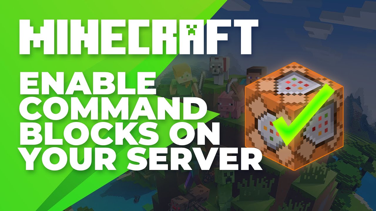 How to Enable Command Blocks on Your Minecraft Server - Knowledgebase -  Shockbyte