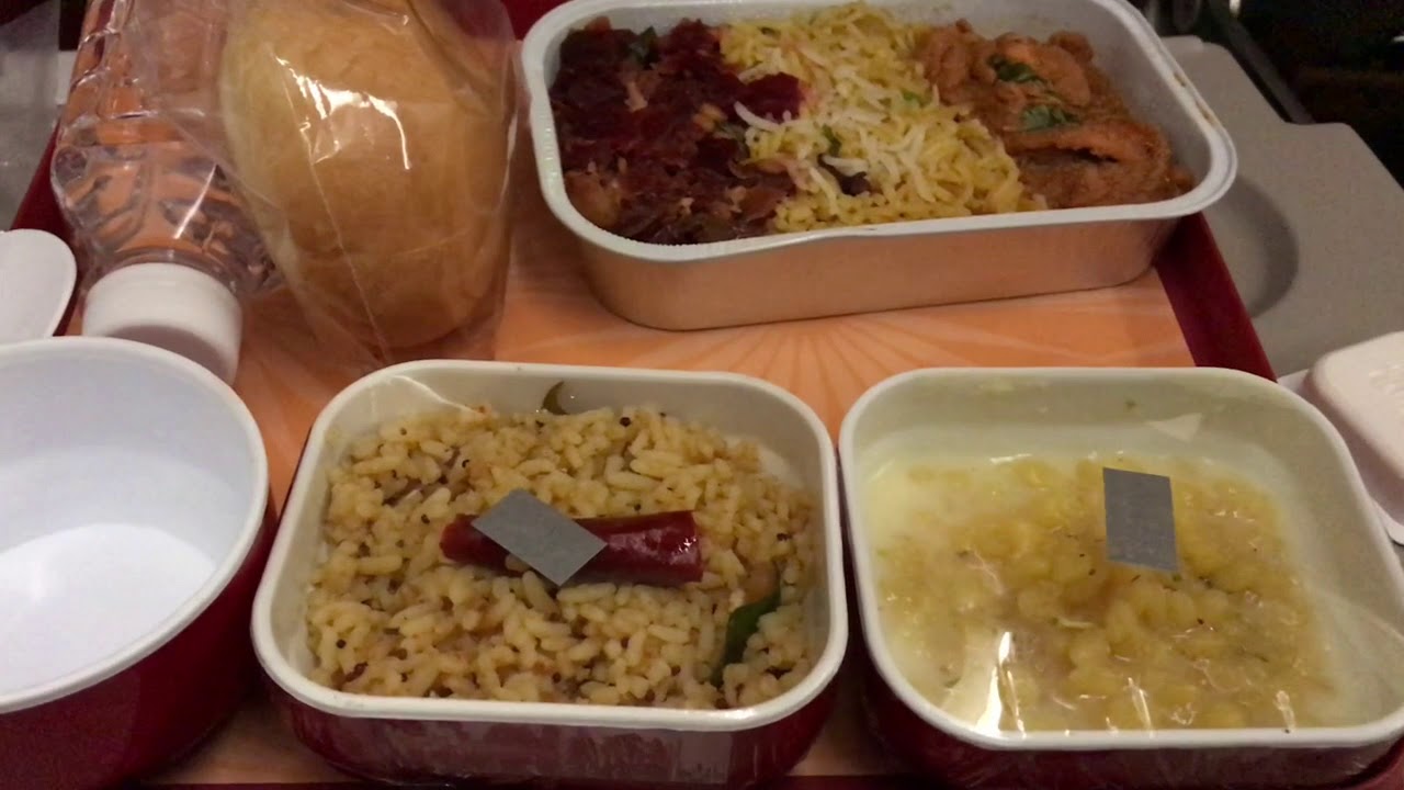 Chennai to Dubai through Air India / Meals / Terminal 1 - YouTube