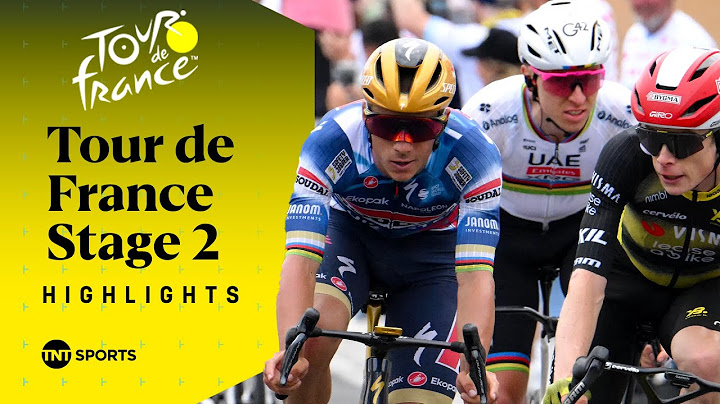 THRILLING FINISH! 😮‍💨 | Men's Tour de France Stage 2 Race Highlights | TNT Sports Cycling