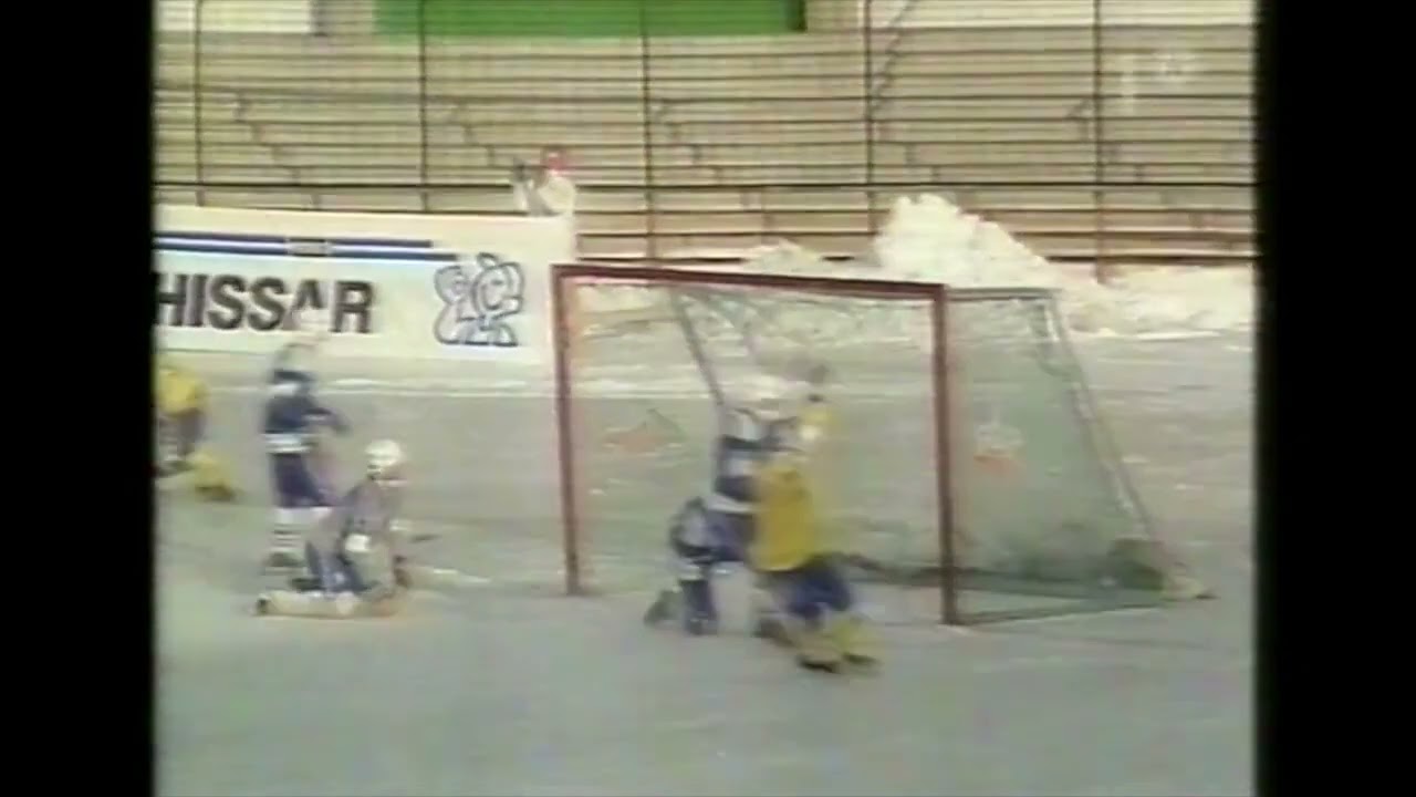 VM-final i bandy 1987 | Sverige - Finland, höjdpunkter