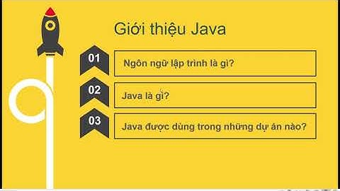 Giới thiệu về Ngôn ngữ lập trình Java
