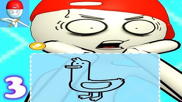 Draw Story 3D - Fun Drawing Puzzle Games - Gameplay Walkthrough Part 3 (Android,ios)