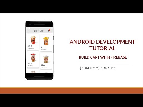 Android Development Tutorial - Build Cart with Firebase part #2