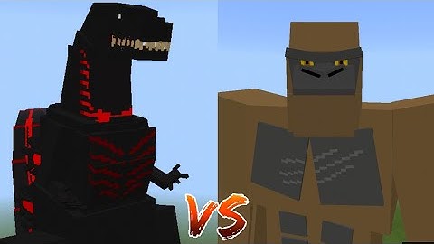 Shin Godzilla Vs Kong - Minecraft Mob Battle