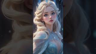 ❄ Frozen Fantasy: Elsa's Fan-Art Reimagined ❄ #Shorts #Elsa #Frozen