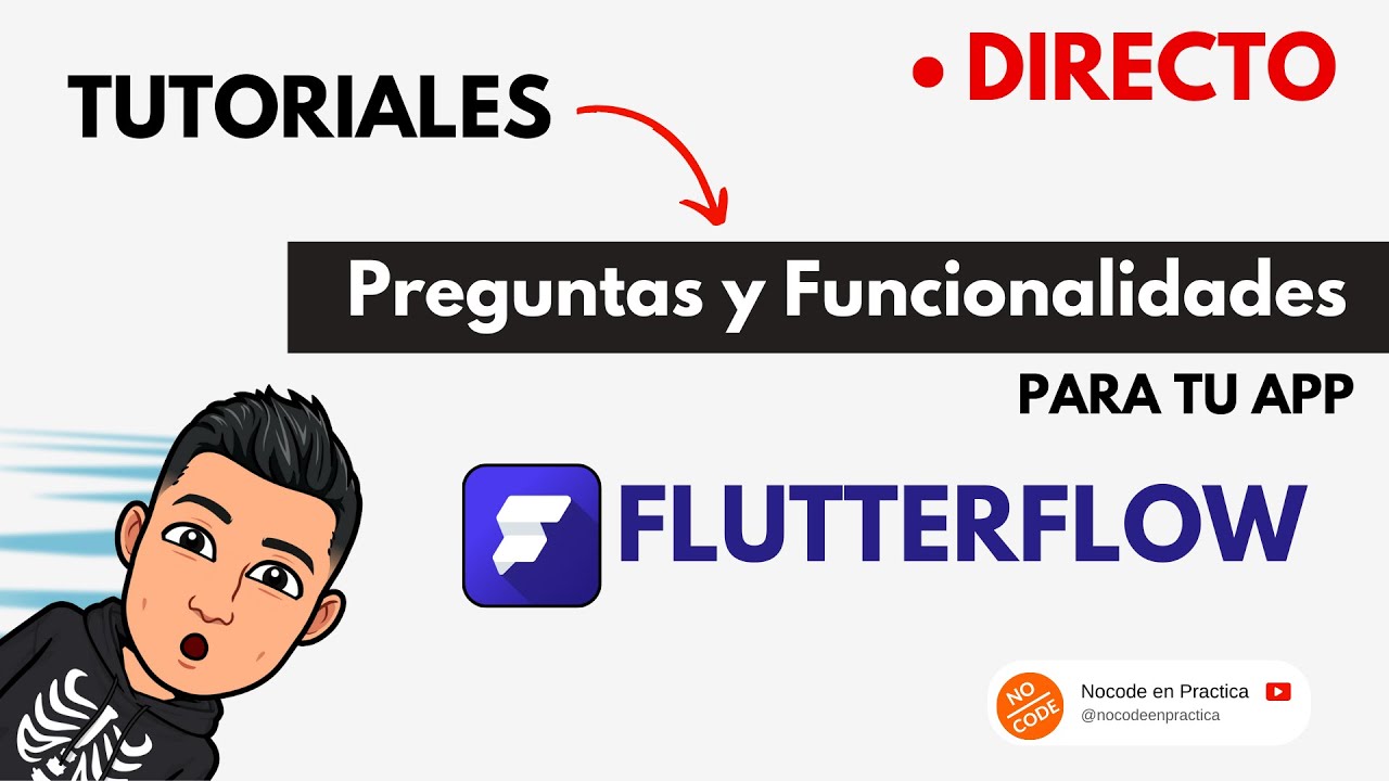 Te Ayudo con tu APP en FLUTTERFLOW / No Code en Español - YouTube