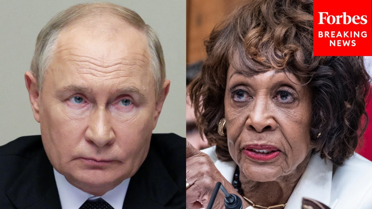 'Why Aren't We Denouncing Modern Dictators Like Putin?: Waters Slams GOP Anti-Socialism Bill
