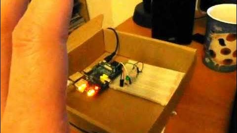Raspberry Pi Experiment 2 - PIR Motion Sensor