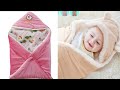 New born baby blanket cutting and stitching step by step tutorial