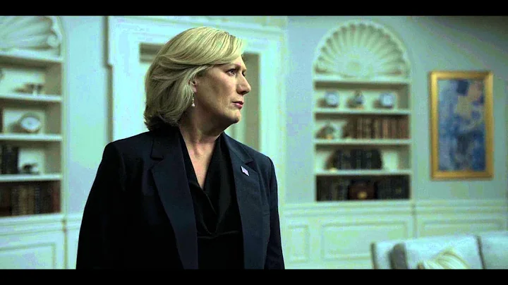 President Underwood threatens Secretary Durant in the Oval - HoC
