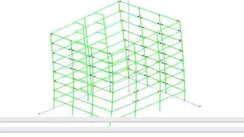 non-linear time history analysis of 3D wall/frame building
