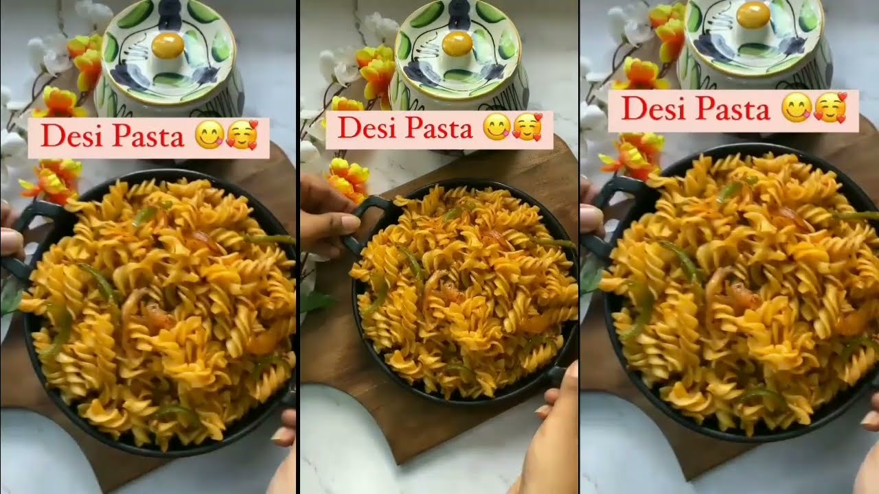 How to Make Desi Pasta A Quick and Easy Recipe Desi Pasta Recipe in