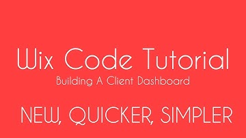 Building A Client Dashboard in Wix - Wix Code Tutorial 2018 - Learn Wix Code