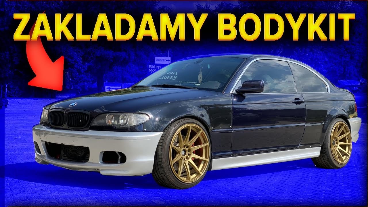 ZAKŁADAMY POSZERZENIA i M PAKIET do BMW E46! *prawie nic