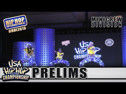 OC-3LD - San Diego, CA (MiniCrew) | HHI 2019 USA Hip Hop Dance Championship Prelims