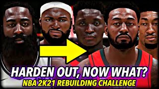 Rebuilding the ROCKETS after TRADING JAMES HARDEN on NBA 2K21 Next Gen