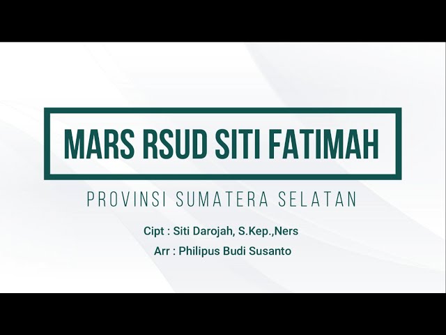 Mars RSUD Siti Fatimah Prov Sumsel class=