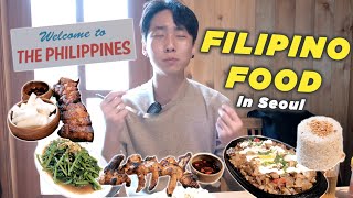 Authentic Filipino Food in Korea is UNDERRATED  |  Liempo, Sisig, Kangkong, Manok (ft. John Oh)