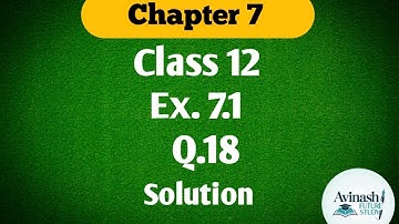Class 12 !! Ex.7.1 !! Q.18 !! Integration#chapter7#Math#solution#viral#shorts