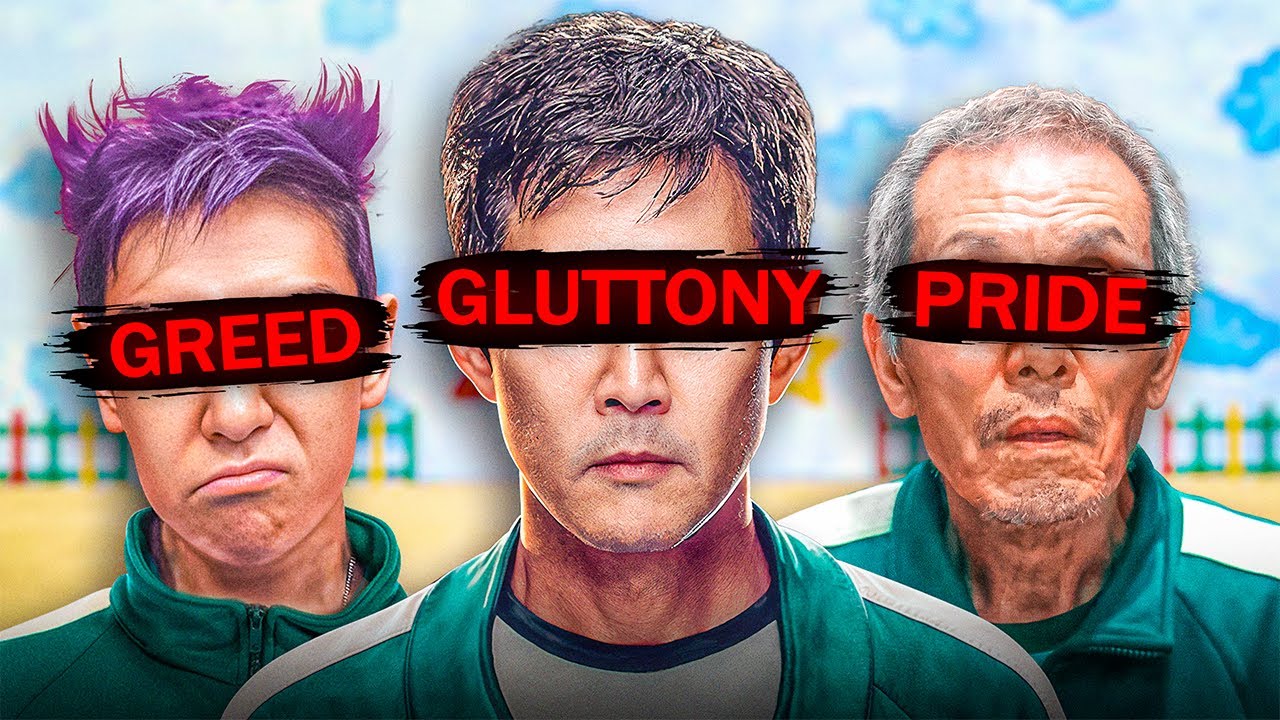 The 7 Deadly Sins As Squid Game Characters