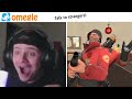 TF2 Soldier and Pyro Invade Omegle before its shutdown!