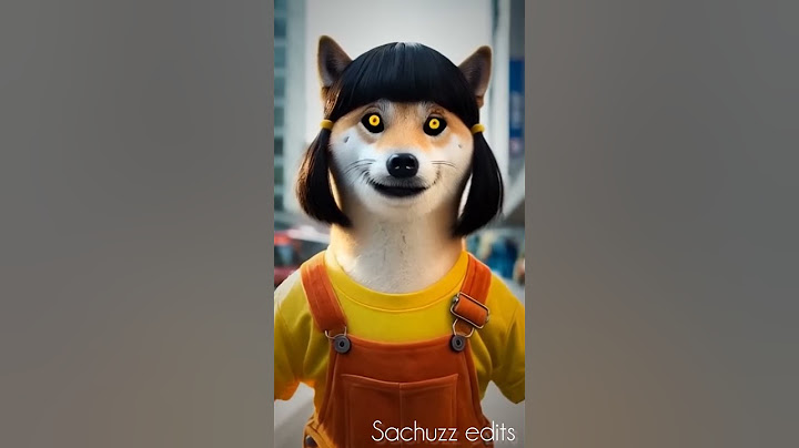 cute dog became squid game dog😔😥# funny #shorty #subscribe #dog #sachuzzedits #squid game # comedy