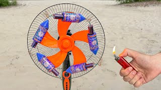 Experiments : Сooling Fan Powered By Turbo Engine