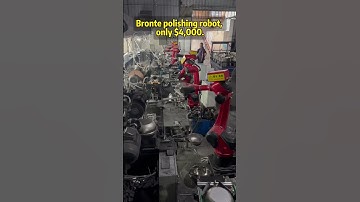 Bronte robot factory, Polishing robot,only $4000.#machine # #factory #vietnam #robot#industrial