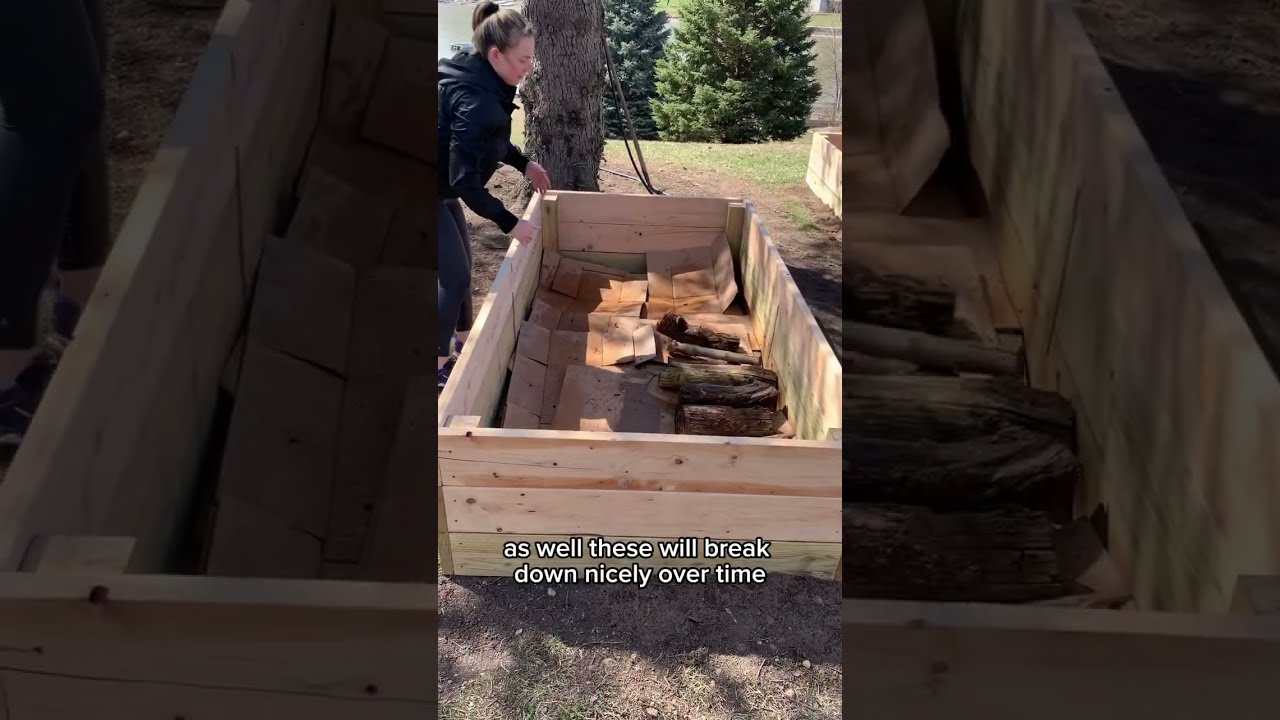 How To Fill A Raised Garden Bed Riasedgardenbed Soil