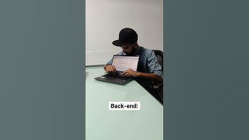 When frontend and backend are used in their literal sense 😁..#frontend #backend #humor #funnyvideos
