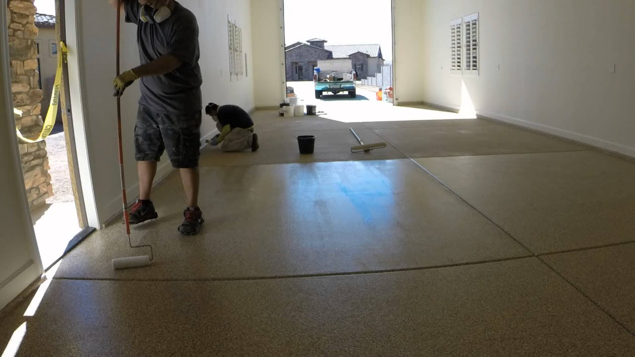 Garage floor coatings YouTube