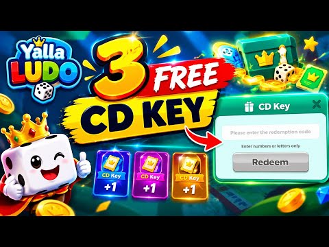 Yalla Ludo 3 Free CD Keys 😱 New Rewards & Redemption Code Full Details!