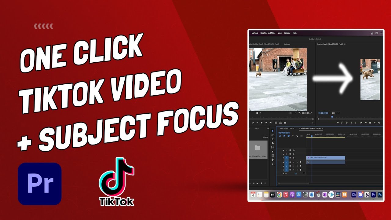 How to Change Wide Video to Vertical Video For TikTok And Keep Subject ...