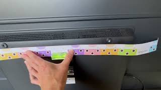 Supporto da parete per TV HangSmart NO STUD Installazione semplice, il fai da te consente di appende