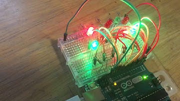 Arduino 10 Blinking LED