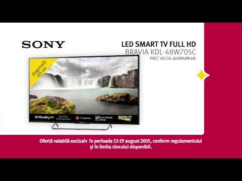 Reclama ALTEX Black Friday de Vara 2015 TV SONY