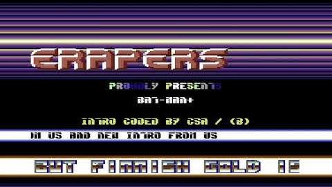 C64 Intro: 1988 Byterapers Intro