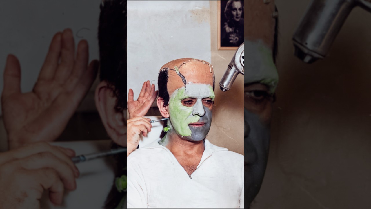 Ужасающий секрет Франкенштейна: 4 часа макияжа каждый день!