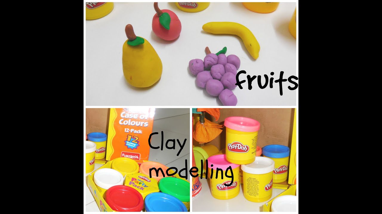 clay modelling for lkg students