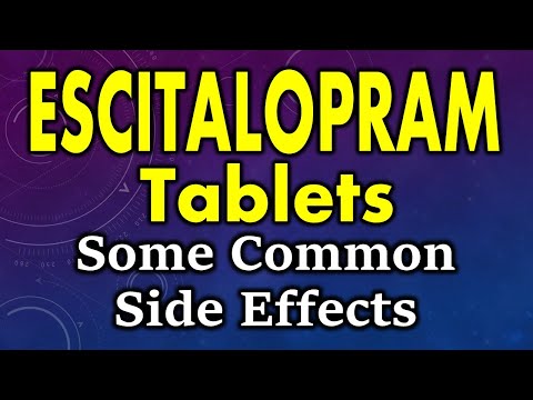 Video: Escitalopram - Arahan Penggunaan, Ulasan, Analog, Harga Tablet