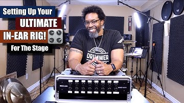 How To Set Up Your Ultimate In-Ear Rig For Shows! 🥁 - What You Need And How It Works!