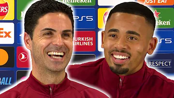 🔴 LIVE | Mikel Arteta and Gabriel Jesus pre-match press conference | Arsenal v Bayern Munich