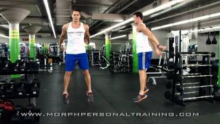 Morph Exercise Instruction: Male Jump Squat